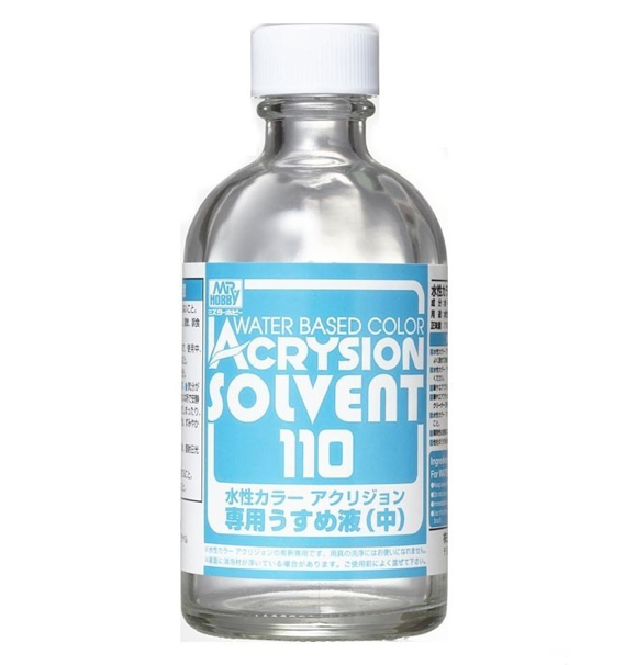 T302 Acrysion Thinner 110ml ทินเนอร์ผสม สีสูตรน้ำ (Solvent)