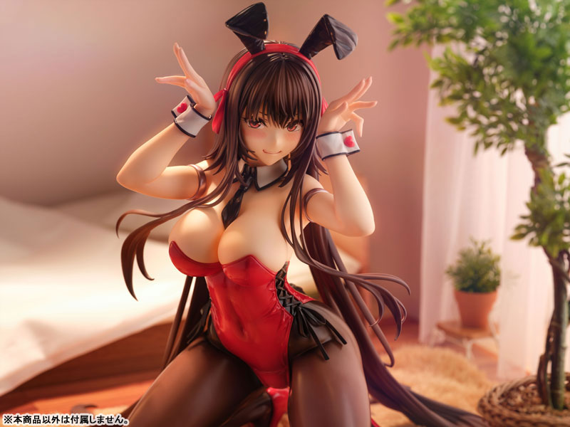 Amakano 2+ Yuuhi Kurohime Bunny Suit ver. 1/4 Complete Figure(Pre-order)(Single Shipment)