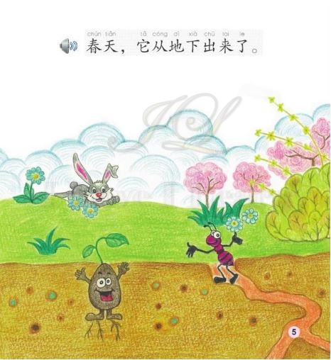 Story of the Apple Tree + CD 中文小书架(入门级)现代故事:苹果树(含1CD-ROM)(MPR点读版)