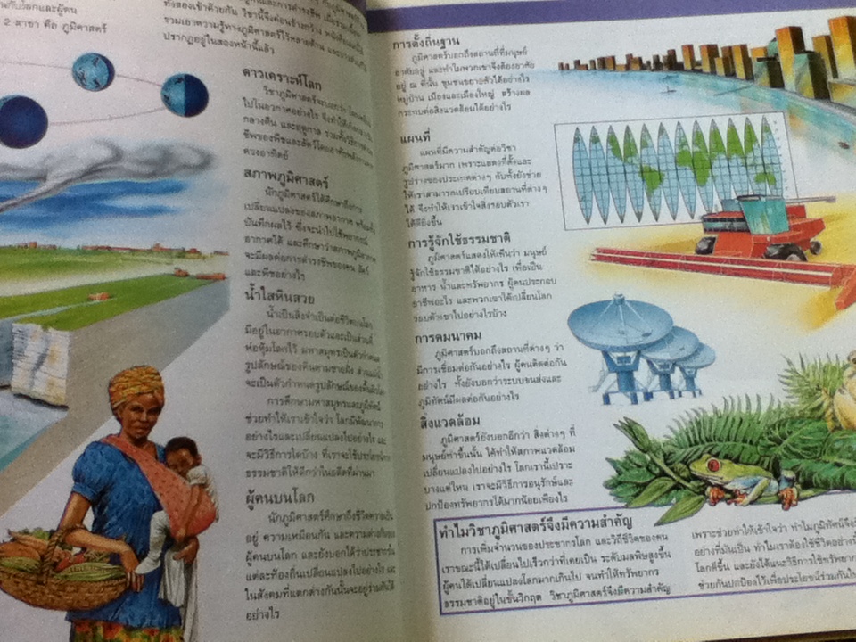 สารานุกรมสำหรับเยาวชน โลกของเรา/ แครอล แวร์ลีย์ และคณะ