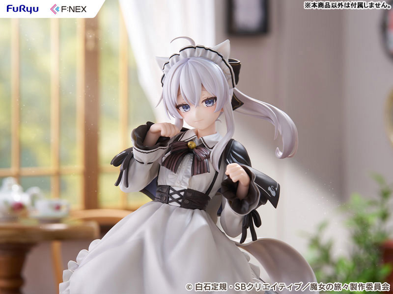 Wandering Witch: The Journey of Elaina Elaina Cat Ears Cafe ver. 1/7 Complete Figure(Pre-order)