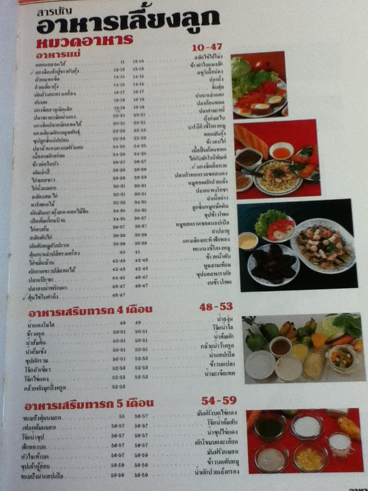 อาหารเลี้ยงลูก รวมอาหารหญิงมีครรภ์ อาหารทารก จนถึงวัยเรียน