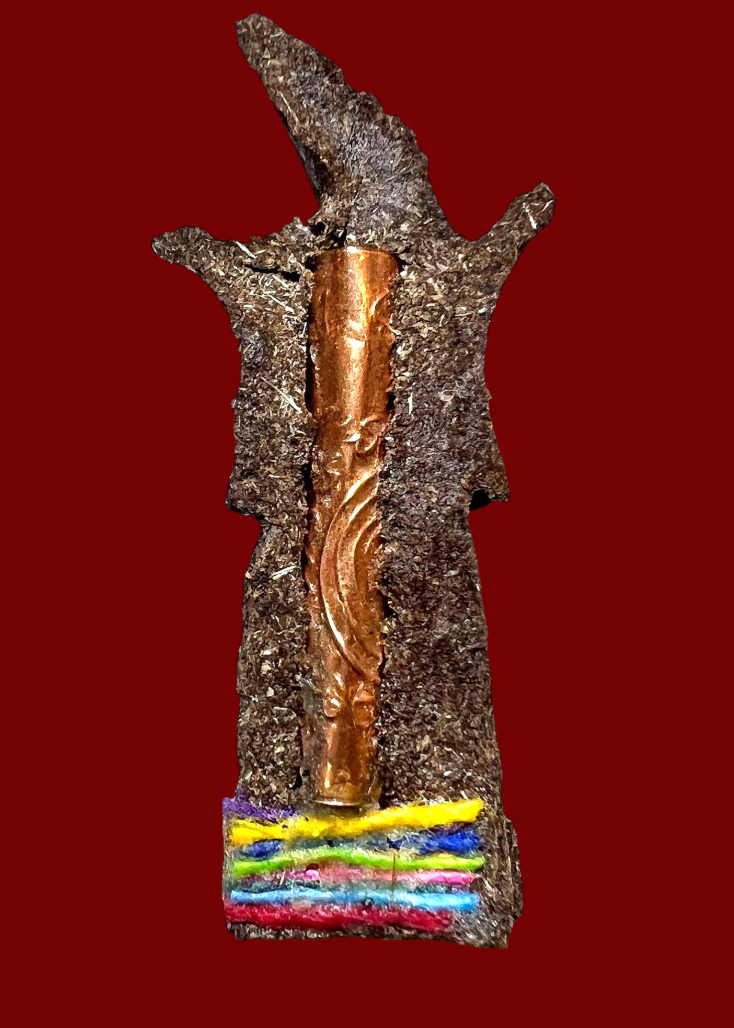 พญางั่งเศรษฐีอุ้มทรัพย์ (องค์ครูนำฤกษ์) Holding Treasure Jar Phaya Ngang. (supreme version) SKU-04023