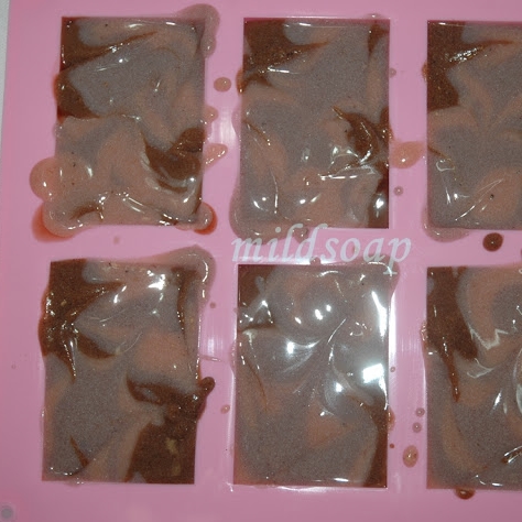 พิมพ์สบู่ซิลิโคนบล็อค S11 , 5.5x8x2.5 cm. 100-110 กรัม ซิลิโคนบาง