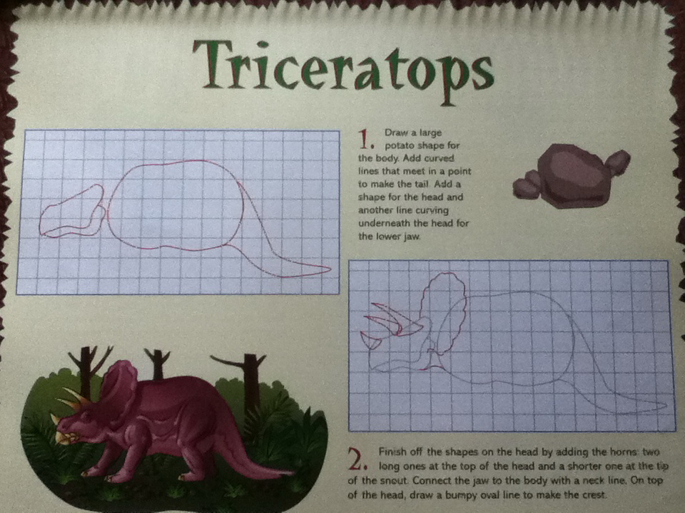 You Can Draw Dinosaurs (หนังสือฝึกวาดรูปไดโนเสาร์)