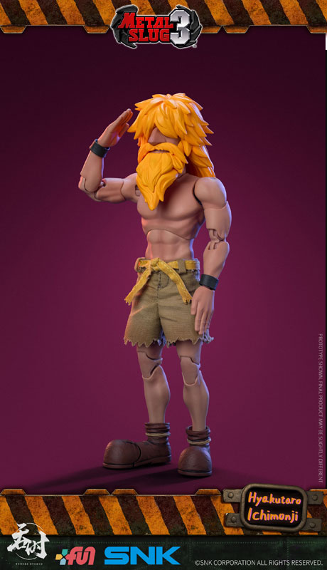 Metal Slug 3 1/12 Scale Action Figure Hyakutaro Ichimonji(Pre-order)