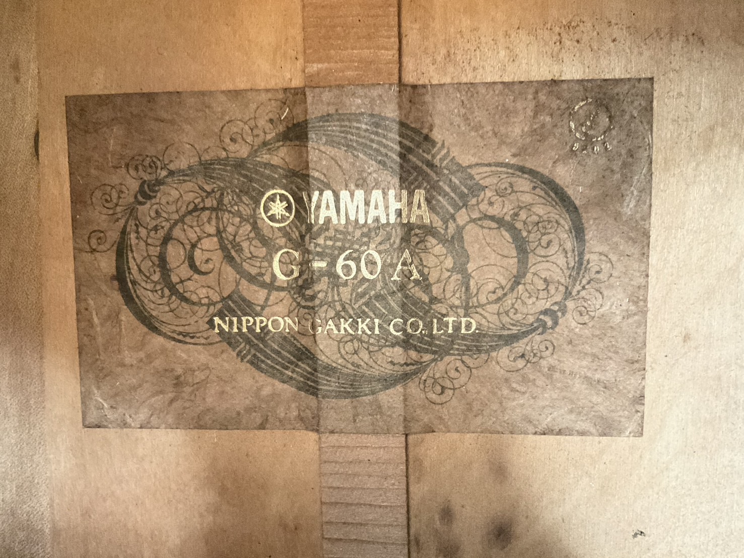 กีต้าร์คลาสสิค YAMAHA : G-60A