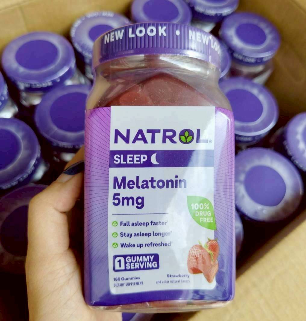 Natrol Gummies Melatonin 5 mg. 180 Gummies