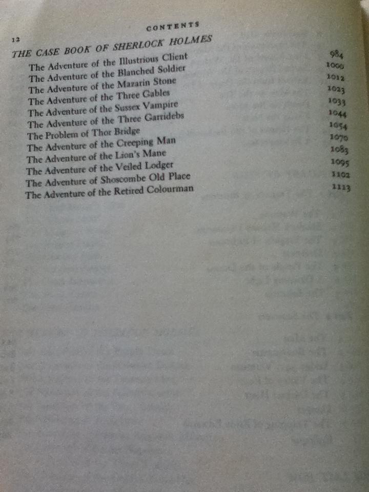 THE COMPLETE SHERLOCK HOLMES/ Sir Arthur Conan Doyle