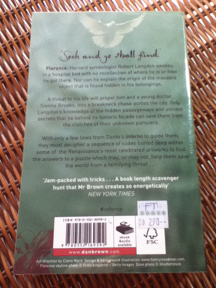 INFERNO/ DAN BROWN