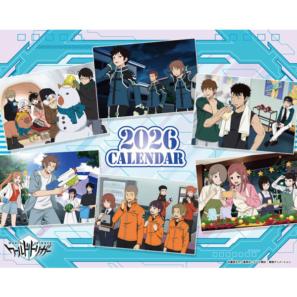 CL-028 2026 World Trigger Tabletop Calendar(Released)