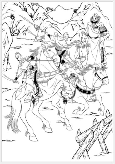 หนังสืออ่านนอกเวลาภาษาจีน ระดับ 1: เรื่องฮวามู่หลาน วีรสตรีชาตินักรบ บนสมรภูมิเลือด 学汉语分级读物（第1级）民间故事：花木兰 Graded Readers for Chinese Language Learners Level 1 (Folktales): Hua Mulan