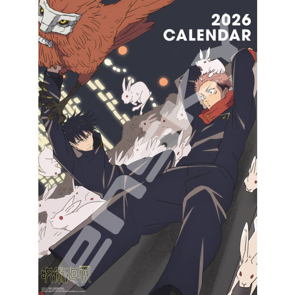 TV Anime "Jujutsu Kaisen" CL-019 2026 Wall Calendar(Released)