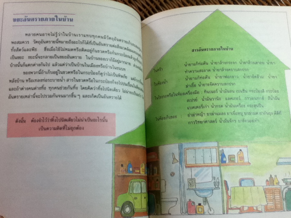 ขยะและสารอันตราย หนังสืออ่านเพิ่มเติมระดับประถมศึกษาขึ้นไป พิมพ์ในวโรกาสพระบาทสมเด็จพระเจ้าอยู่หัวทรงครองราชฯครบ 48 ปี