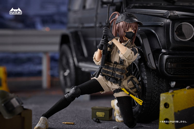 pocket art Series PA006 Security Hiyo Reizei 1/12 Complete Model Action Figure(Provisional Pre-order)