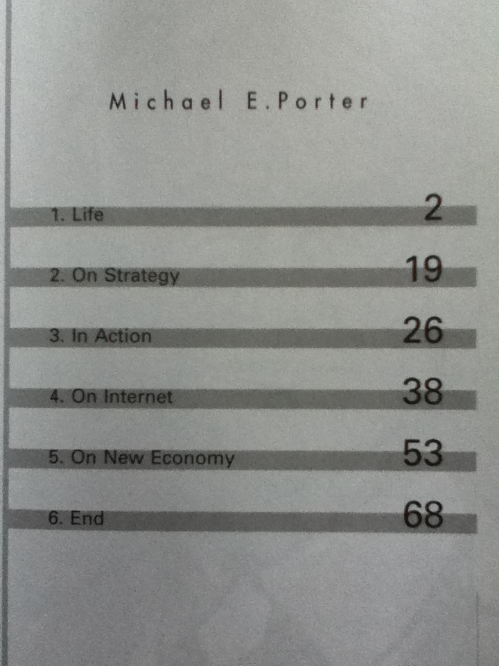 MICHAEL E. PORTER Life/ On Strategy/ In Action