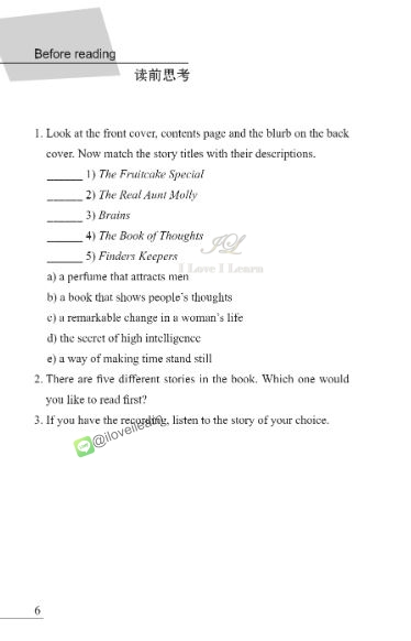 หนังสืออ่านนอกเวลาภาษาอังกฤษเรื่อง The Fruitcake Special & Other Stories (ระดับ 4) The Fruitcake Special & Other Stories (Level 4)