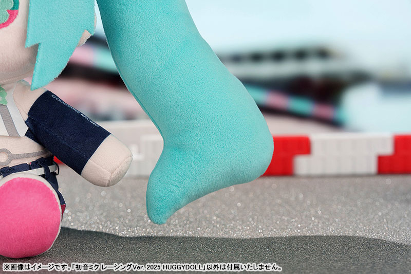 Hatsune Miku GT Project Hatsune Miku: Racing Ver. 2025 HUGGYDOLL(Pre-order)