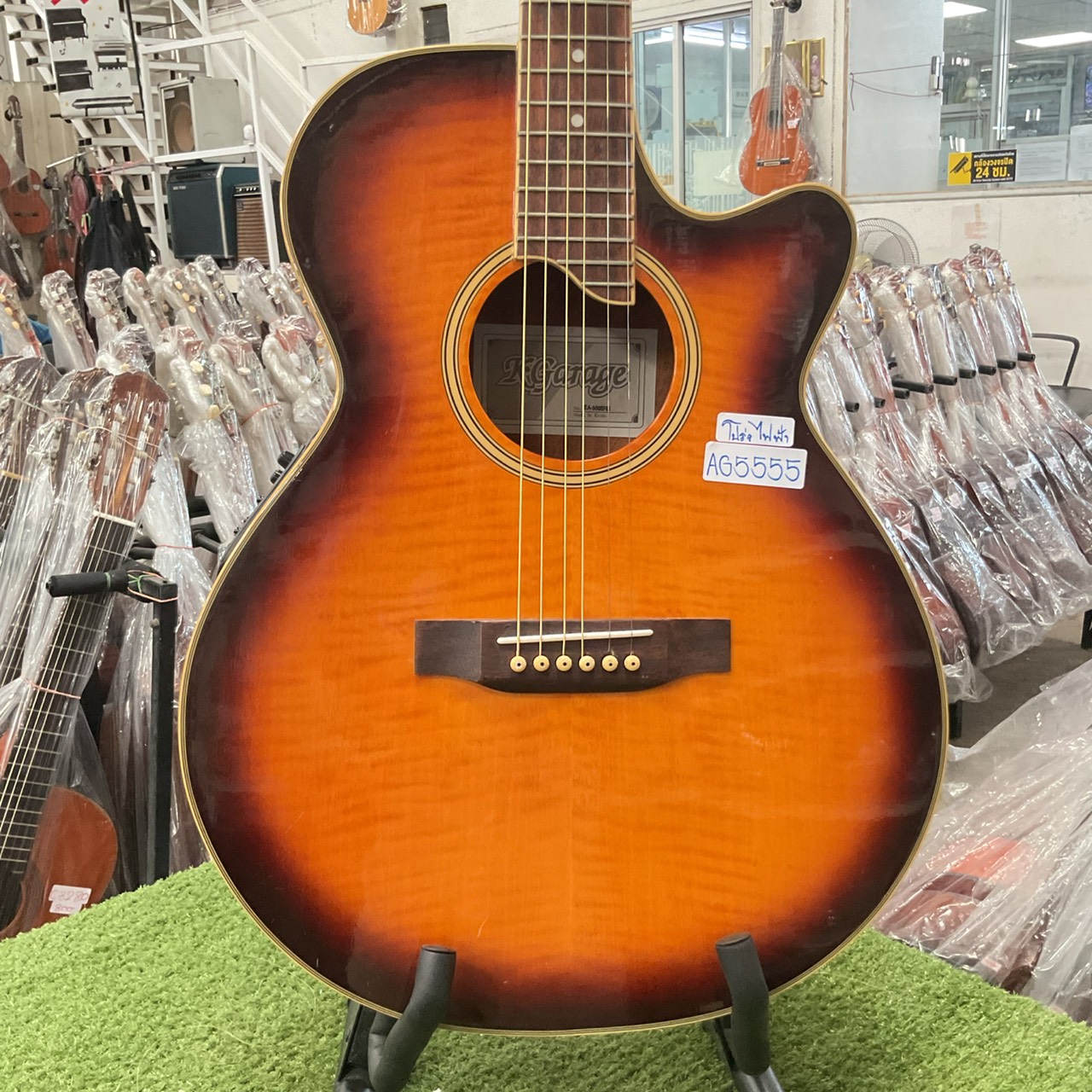 กีต้าร์โปร่งไฟฟ้า K-Garage : EA-500BRB