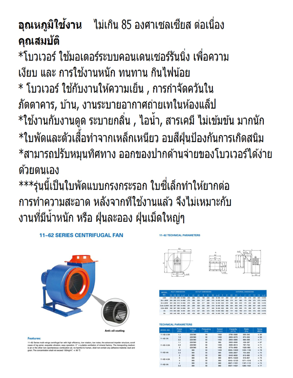 พัดลมโบลเวอร์ ขายโบลเวอร์,จำหน่ายโบลเวอร์ ขับตรง โทร 087-341-9111, 086-538-0751 Line id: overfan2523