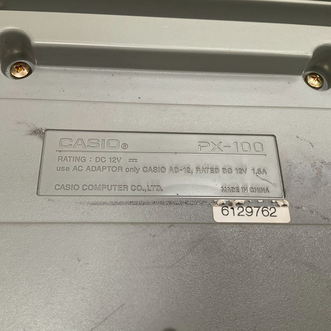 เปียโน CASIO : PX-100 สินค้าไม่พร้อมใช้งาน (ต้องซ่อม)