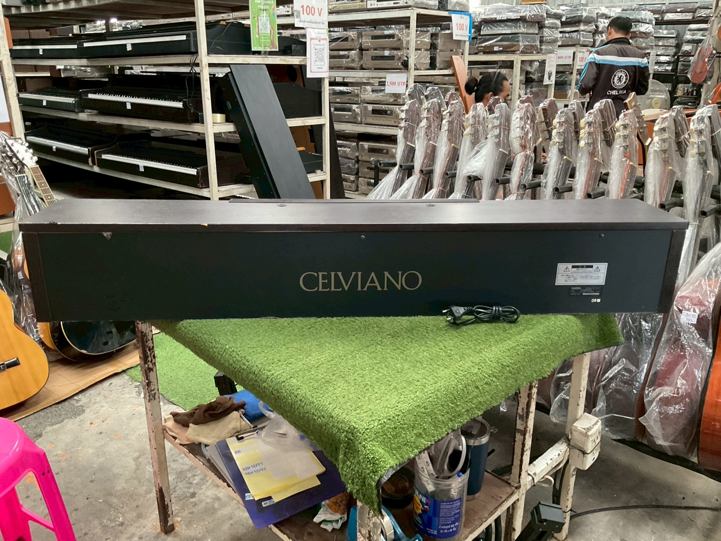 เปียโน CASIO : AP-400 สินค้าไม่พร้อมใช้งาน (ต้องซ่อม)