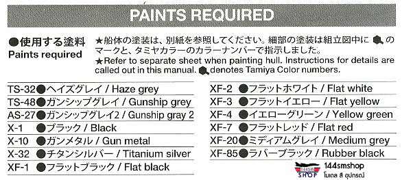 โมเดลเรือบรรทุกเครื่องบินทามิย่า ขนาด 1/700 Tamiya TA25413 Aircraft Carrier DDV192 IBUKI