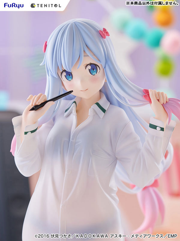 TENITOL TALL Eromanga Sensei Sagiri Izumi Shirt ver. Complete Figure(Pre-order)