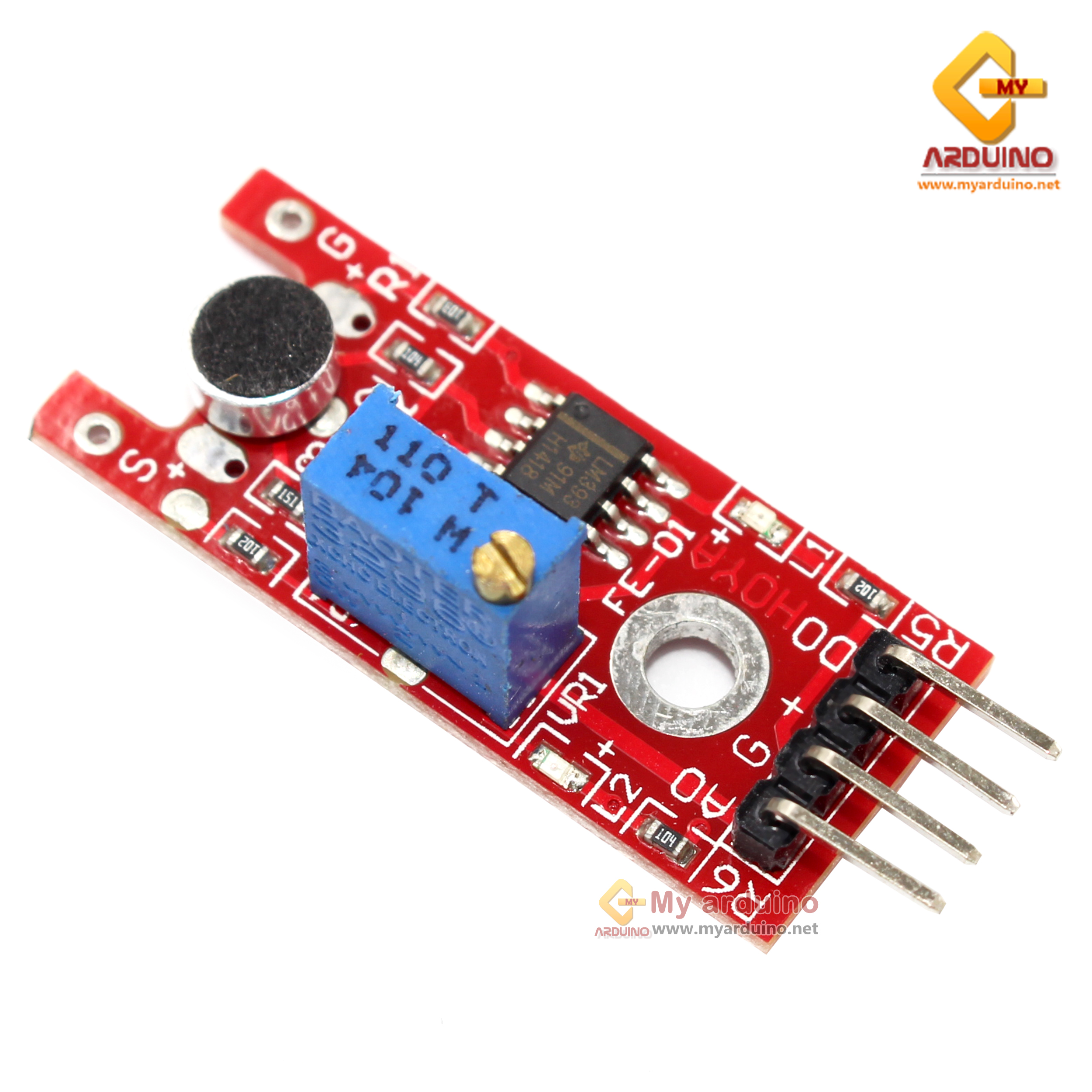 Sensitivity Microphone Sound Sensor Module Board For Arduino - ขาย ...