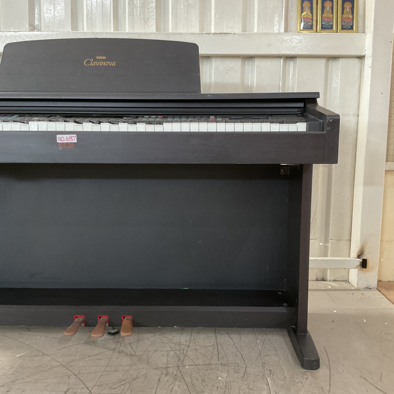 เปียโน YAMAHA : Clavinova CVP-92 สินค้าไม่พร้อมใช้งาน (ต้องซ่อม)