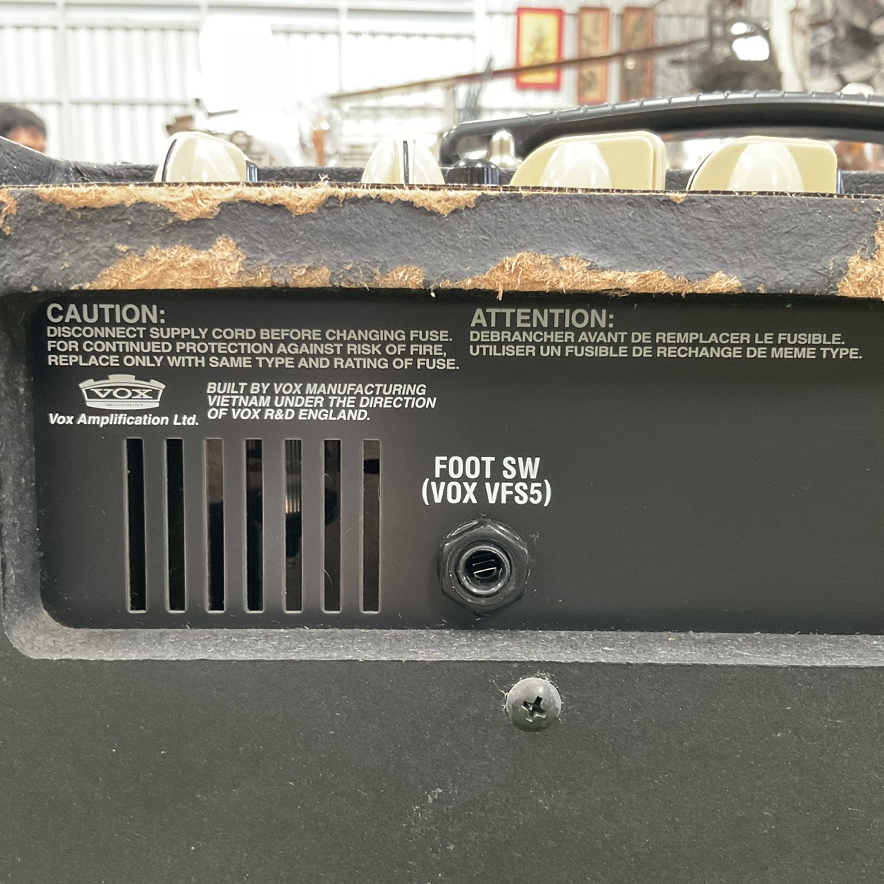 แอมป์กีต้าร์ VOX : Vatvetronix VT20+