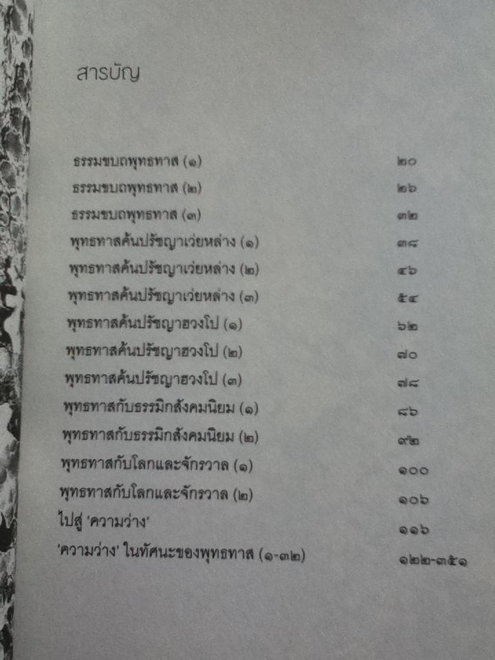 "ความว่าง"ในทัศนะของพุทธทาส/ กานต์ ลิ่มสถาพร