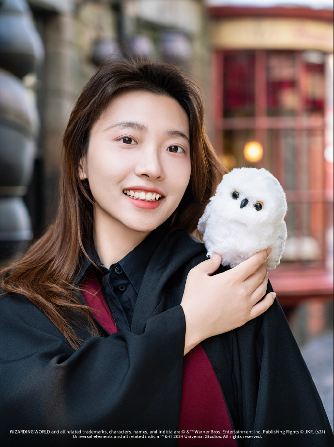[Pre-Order] Harry Potter Snow owl Universal Studios Beijing นกฮูกแฮร์รี่ โต้ตอบได้