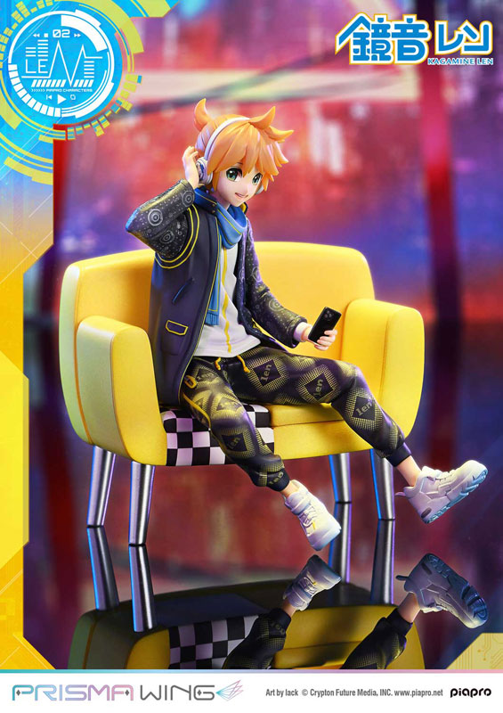 PRISMA WING Piapro Characters Kagamine Len "Art by lack" 1/7 Complete Figure(Pre-order)