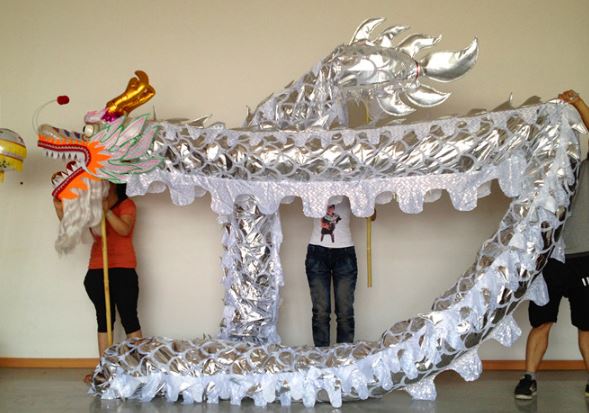 เชิดมังกร มังกรสำหรับเด็ก นักเรียน สำหรับการแสดงเชิดมังกรเบอร์ห้า 5号学生龙儿童舞龙 Dragon No. 5 for Children or Students Perform Dragon Dance