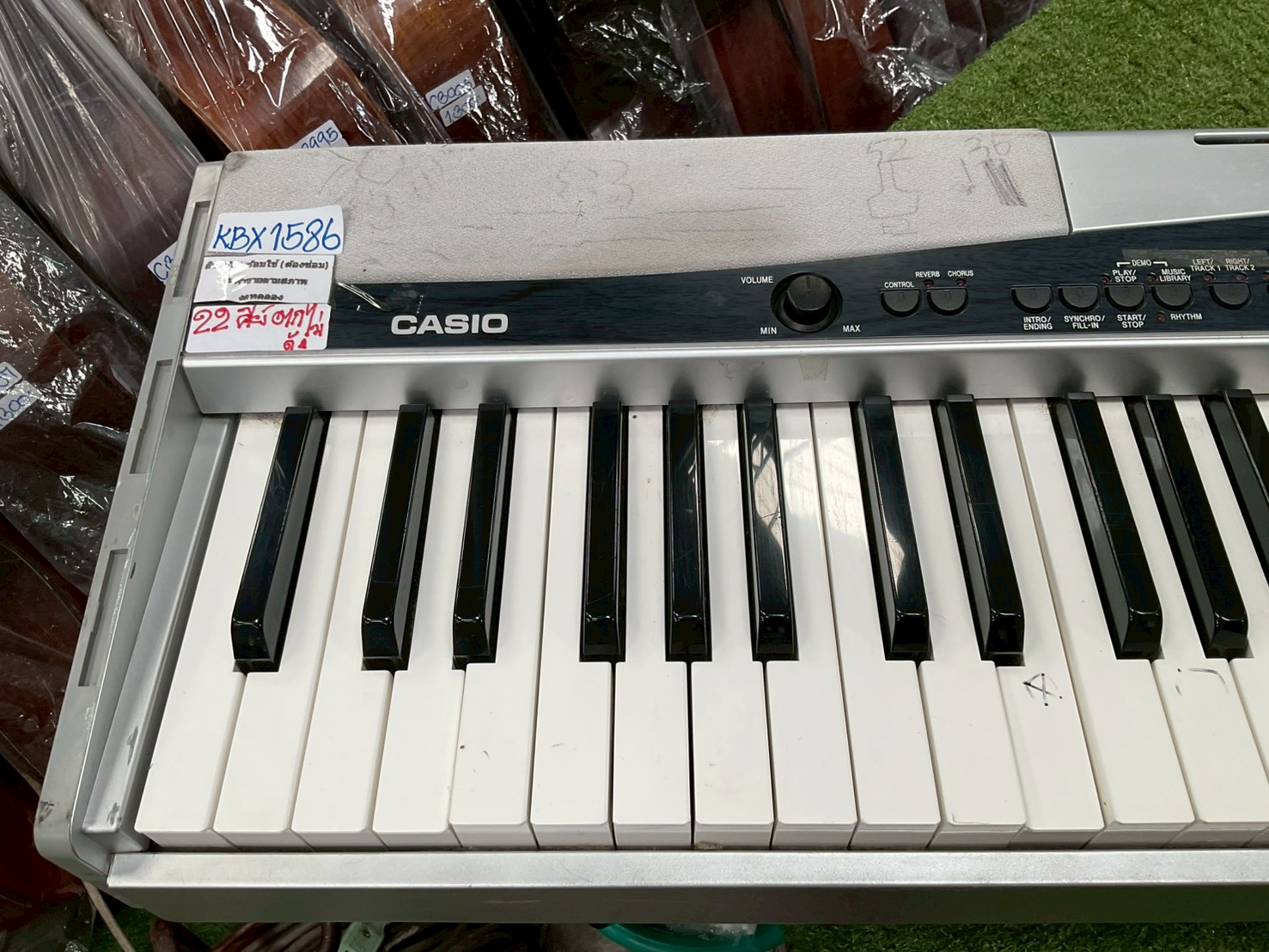 เปียโน CASIO : PX-100AW สินค้าไม่พร้อมใช้งาน (ต้องซ่อม)