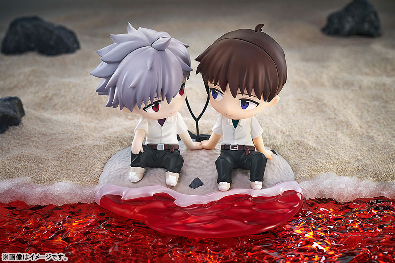 Mini Memory Rebuild of Evangelion Shinji Ikari & Kaworu Nagisa Complete Figure(Pre-order)