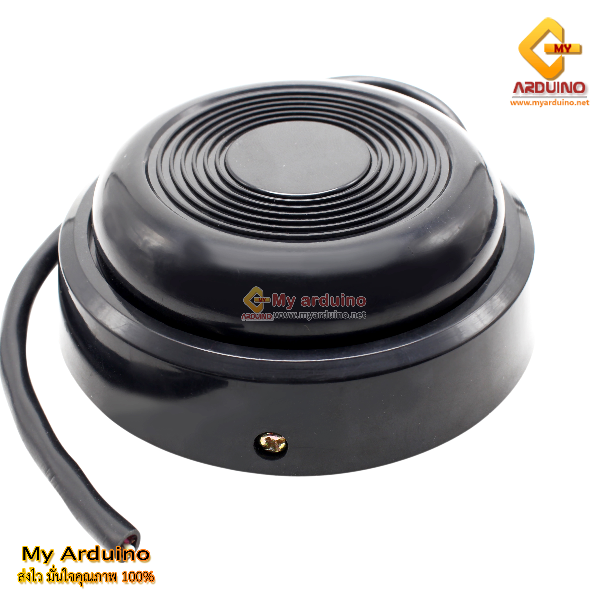 Foot Switch สวิตช์ แบบใช้เท้ากด วงกลม สีดำ 250V 10A กดติดปล่อยดับ - ขาย ...