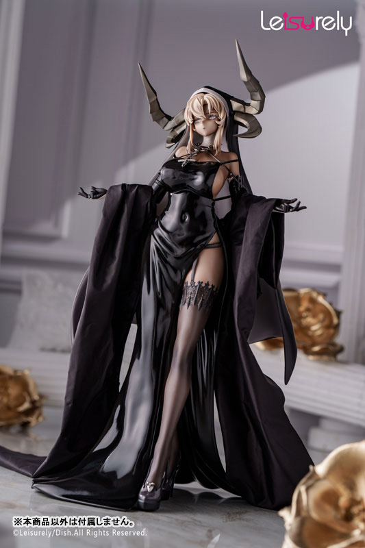 Black Nun Illustrated by DISH 1/7 Complete Figure EX Version(Pre-order)