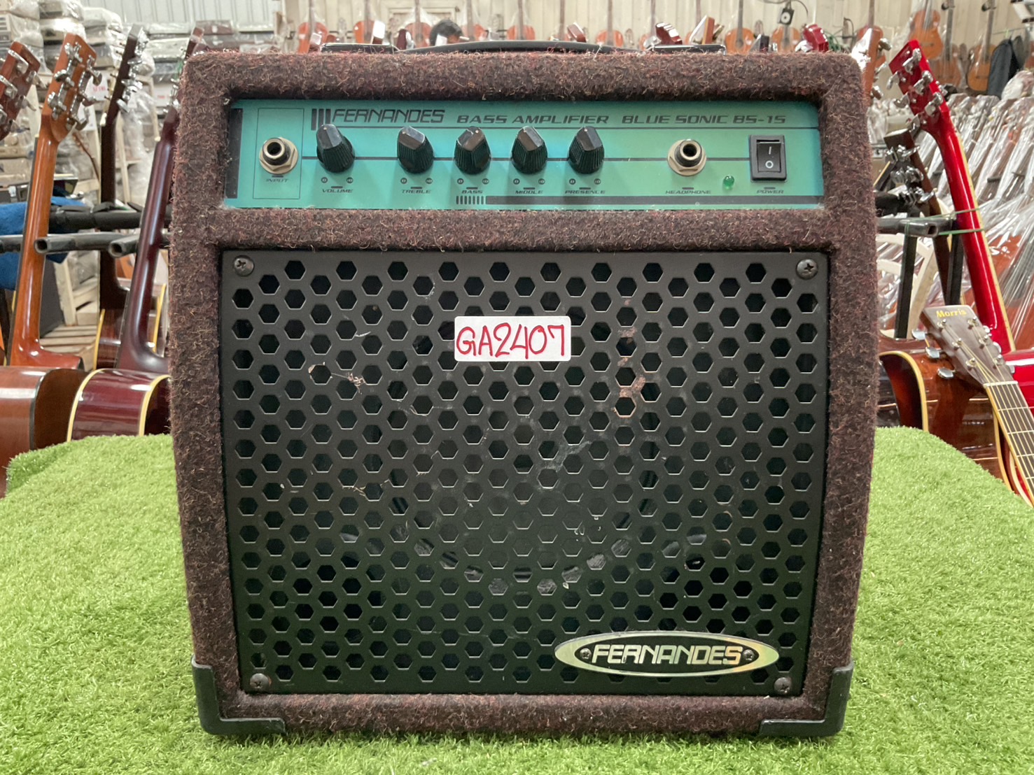 แอมป์เบส FERNANDES : BLUE SONIC BS-15