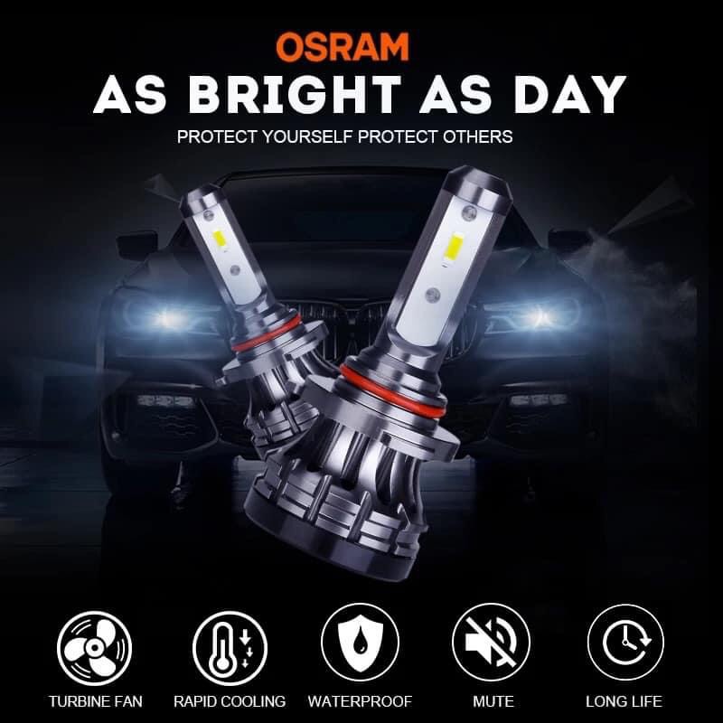 OSRAM LEDriving หลอดไหฟน้า ขั้วต่าง H4,H7,H8,H11,H16,9005,9006,9012