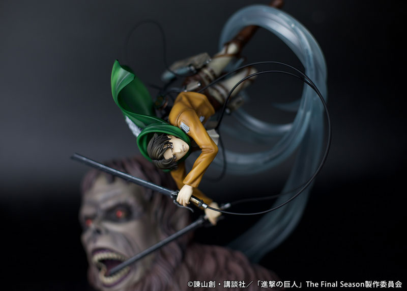TV Anime "Attack on Titan" "Levi vs Beast Titan ver." Complete Figure(Pre-order)(Single Shipment)