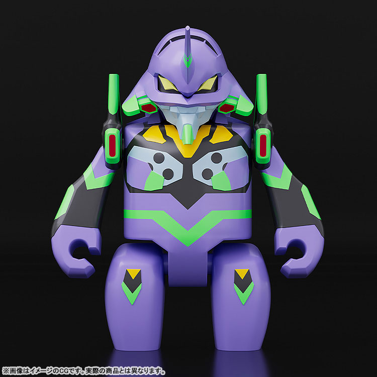 BRICKROID Rebuild of Evangelion Evangelion Test Type-01 Posable Figure(Pre-order)