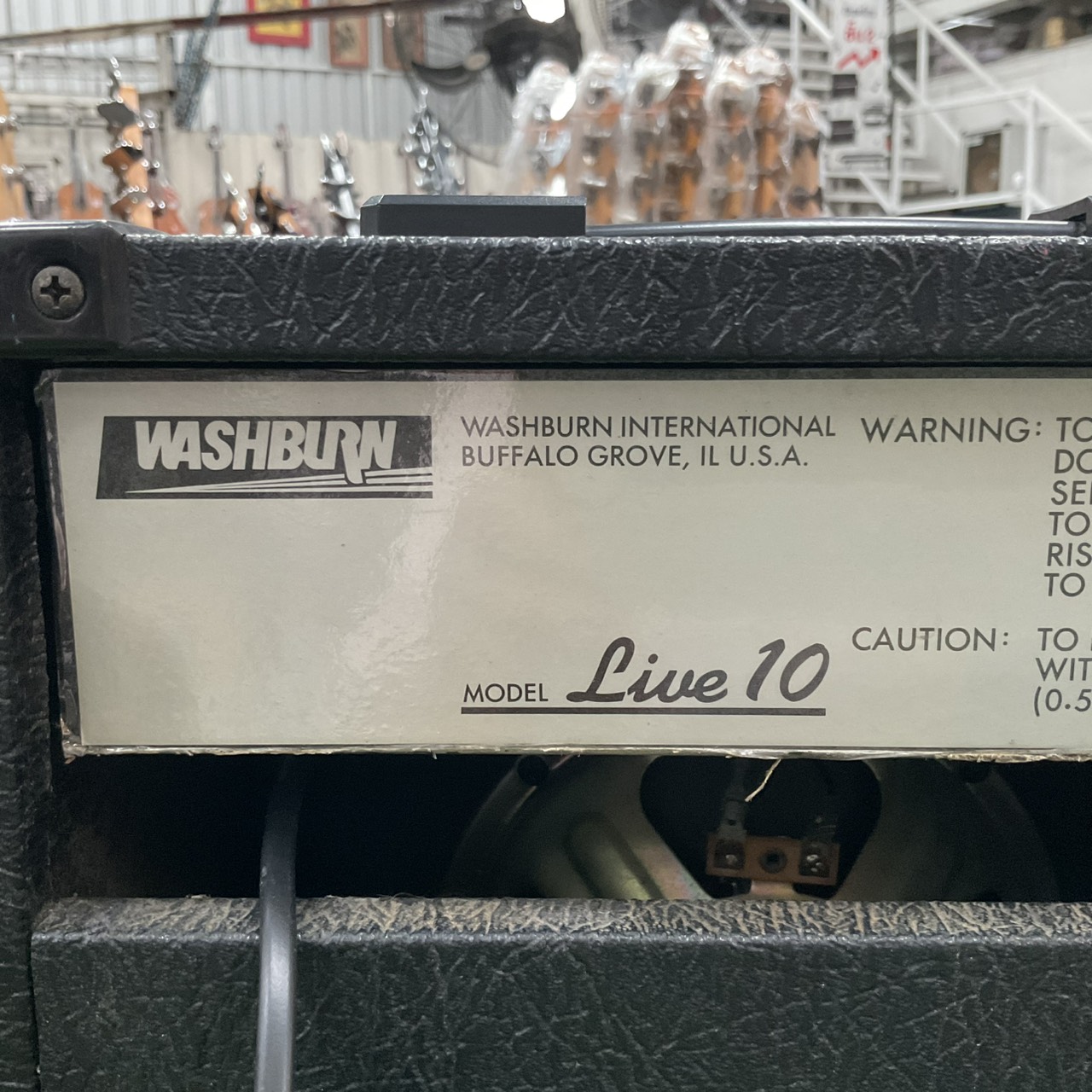 แอมป์กีต้าร์ WASHBURN : Live 10