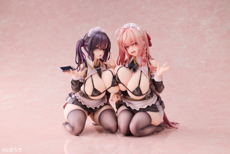 Kohou Miya & Otsuhane Fuwari Illustrated by Ninoude 1/5 Complete Figure(Pre-order)