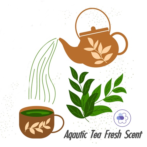 Aqautic Tea Fresh Scent กลิ่นบางเบา สดชื่น และแสนอบอุ่น ละลายในแอกอฮอล์และน้ำมัน
