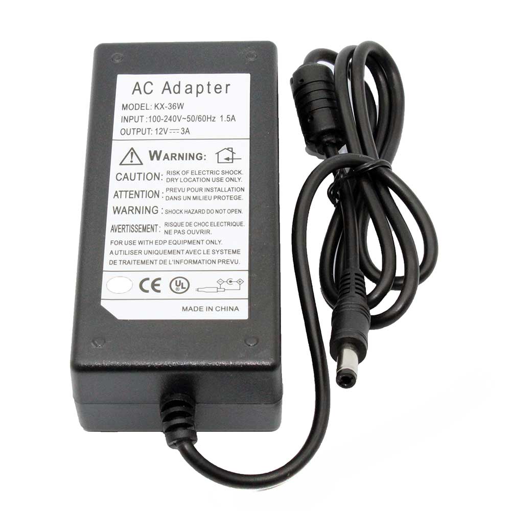Adapter LCD/LED/Printer/Scanner/อื่นๆ 12V/3A (5.5*2.5mm)
