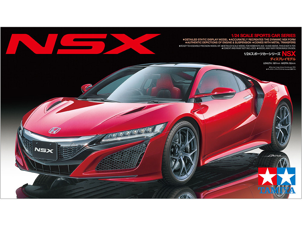 โมเดลรถประกอบทามิย่า ขนาด 1/24 Tamiya Sports Car Series TA24344 NSX