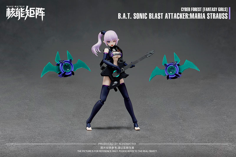 1/12 NUKE MATRIX B.A.T. SONIC BLAST ATTACKER:MARIA STRAUSS [First Press Limited Edition] Plastic Model(Provisional Pre-order)
