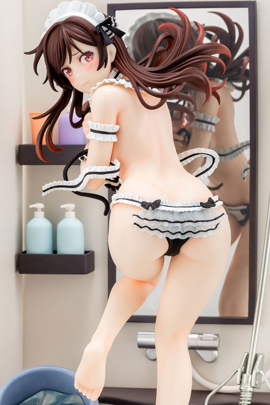 1/6 scale pre-painted completed figure Rent-A-Girlfriend MIZUHARA Chizuru Maid Bikini de cleanup figure(Pre-order)